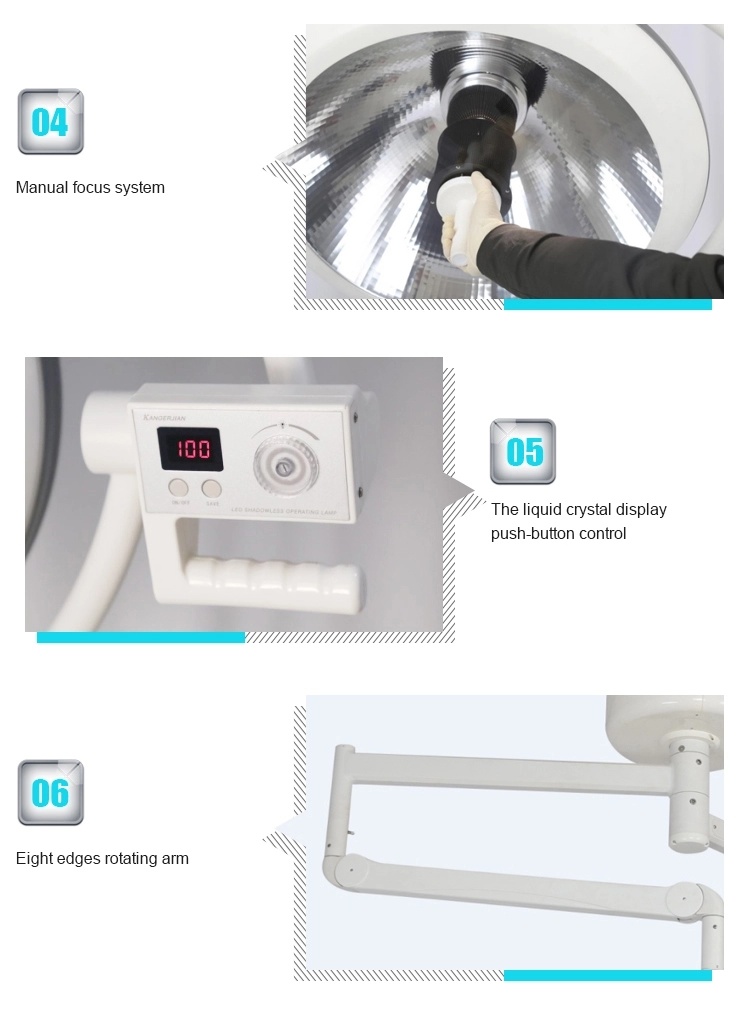 High Quality Double Heads Surgical Shadowless Operation Lamp