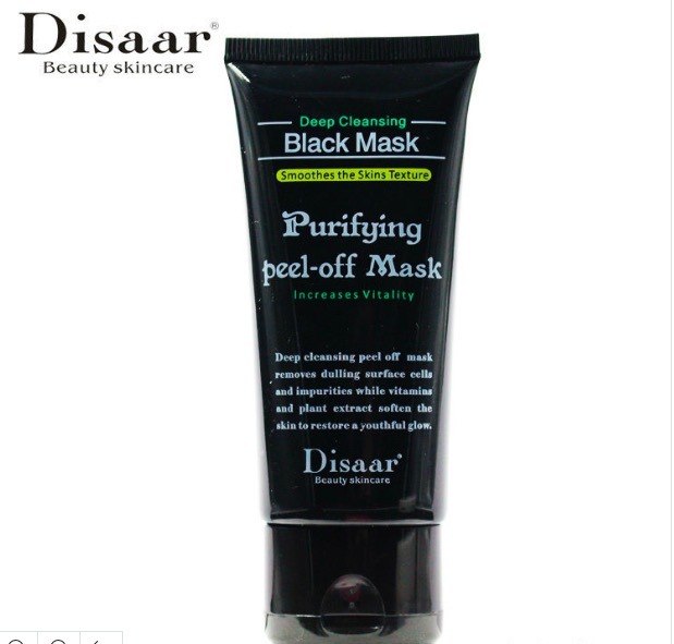 Disaar Mud Black Mask Bamboo Charcoal Detoxification Deep Cleansing Purifying Peel-off Mask