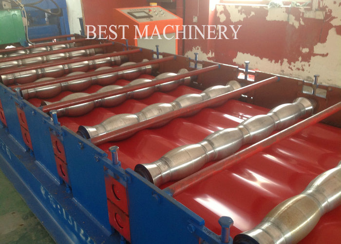 Ibr Roof Sheet Glazed Tile Roll Forming Machine