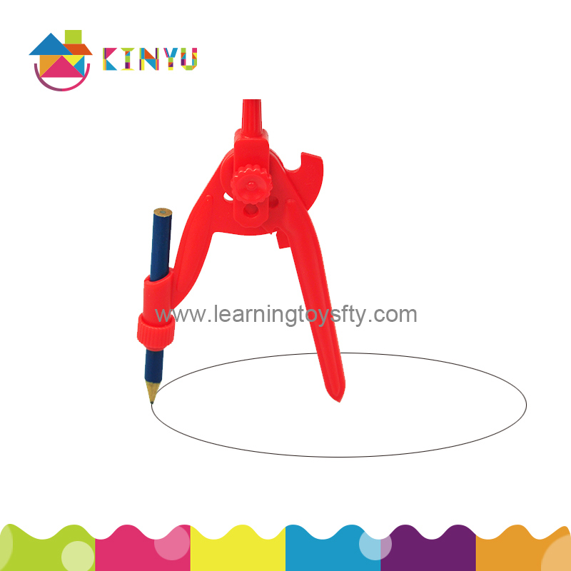 Math Tool Plastic Compass for Classroom