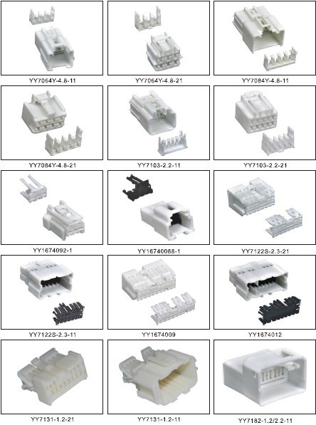 Molex 2-24 Circuit Automotive Mini-Fit Power Connectors