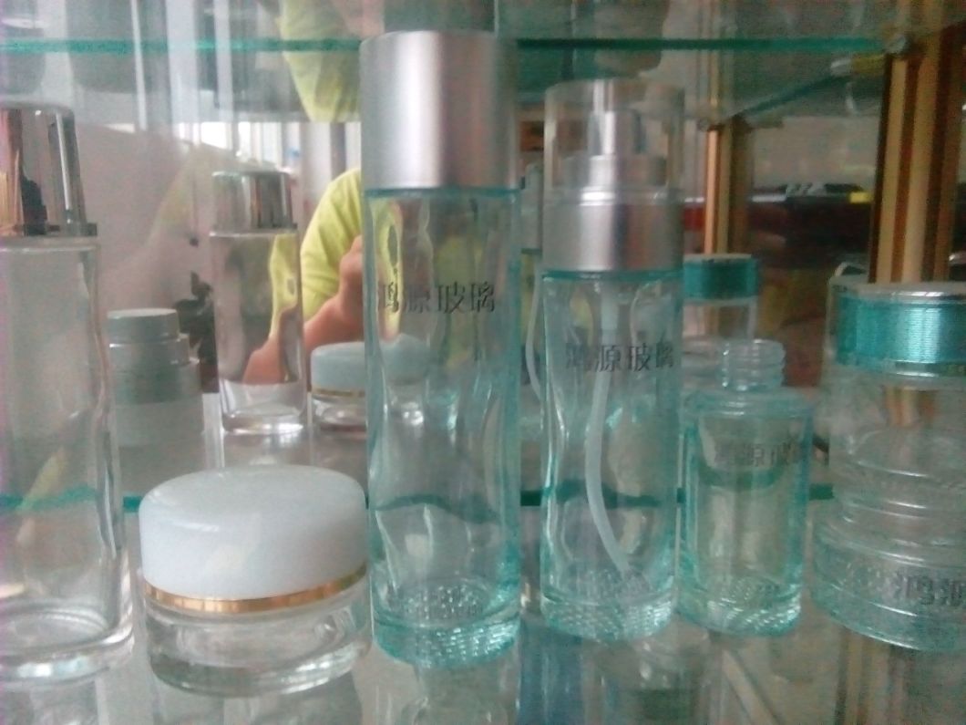 Lotion Bottle, 100ml Glass Bottle, Cosmetic Bottle