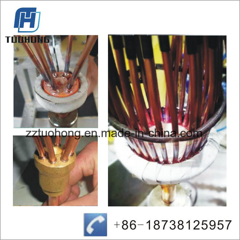 Small Metal Copper Pipe Brazing IGBT High Frequency Induction Heating Welding Machine