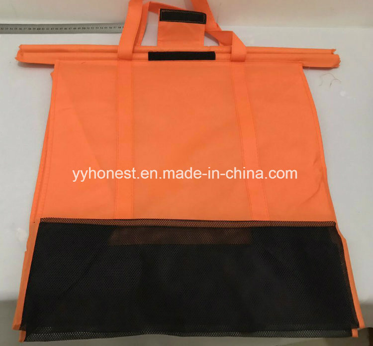 2017 Hot Sale Supermarket Non Woven Trolley Bags