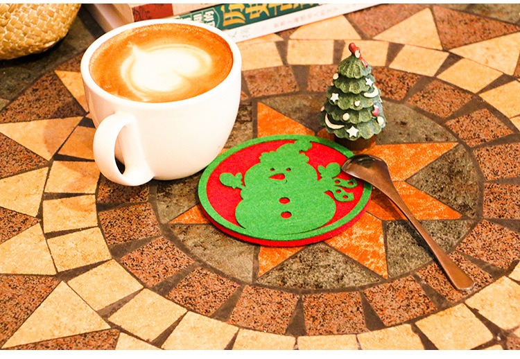 Christmas Suppliers Christmas Coaster Cup Cup Coaster