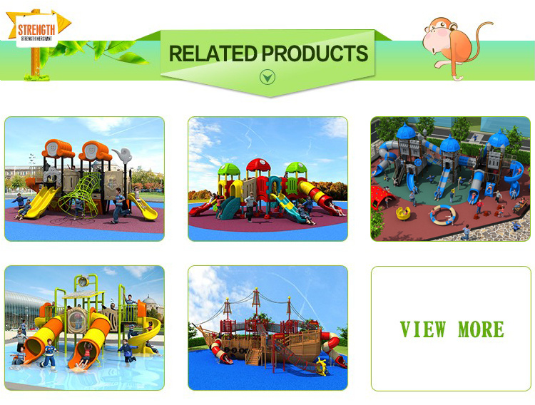 New Style Large Outdoor Playground Equipment Plastic Slide for Kids