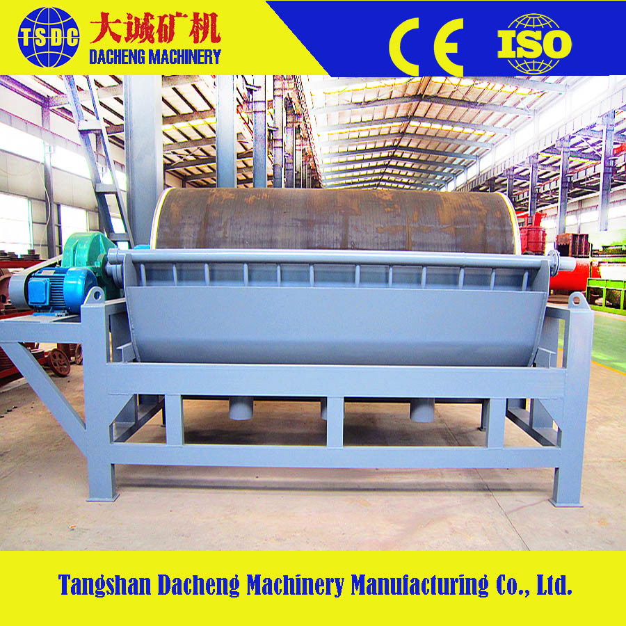 Mining Machine Ore Wet Drum Permanent Magnetic Separator