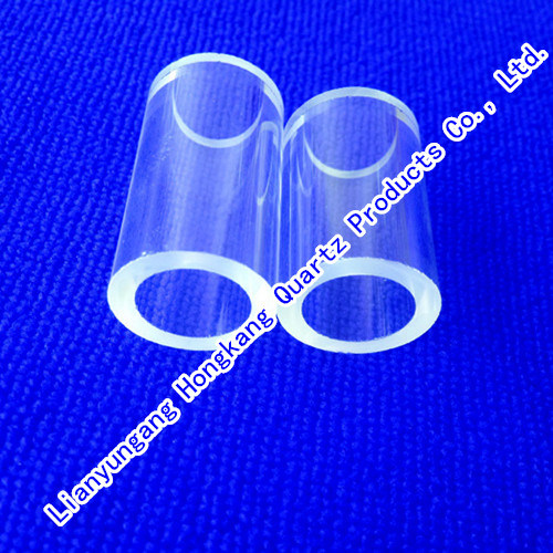 Fire Polishing Clear Fused Quartz Tube