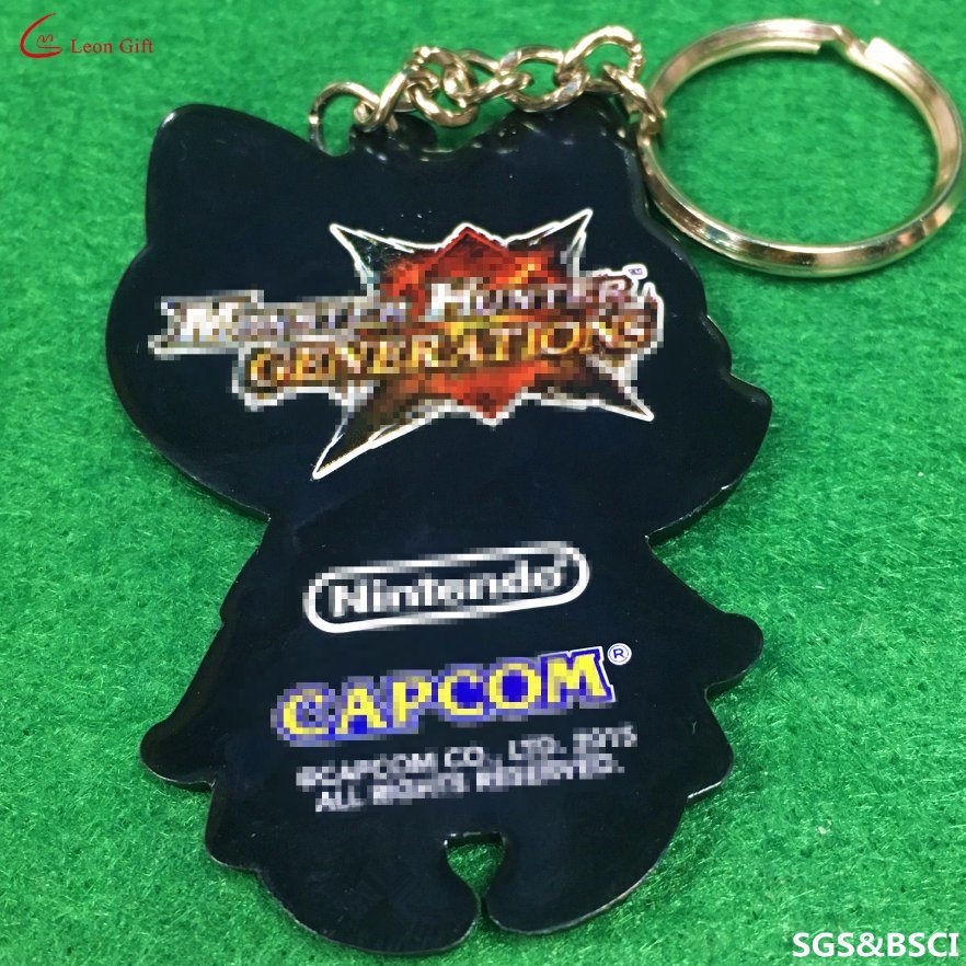 Made in China Custom Promotion PVC Rubber Key Chain