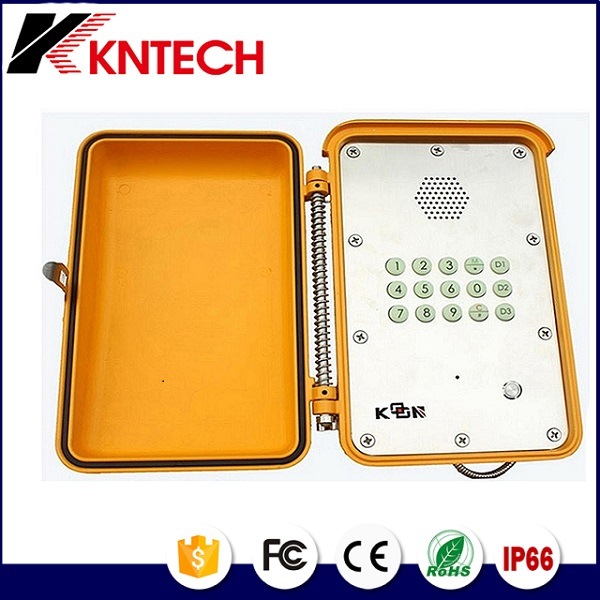 Waterproof Telephone Kntech Knsp-13 for Highway/Metro, Emergency Telephone Communication Equipment