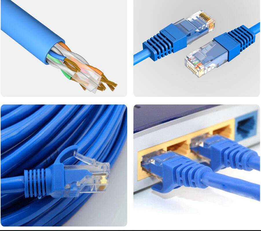 Lesen Cat5e Patchkabel, ungeschirmtes Blau 3FT