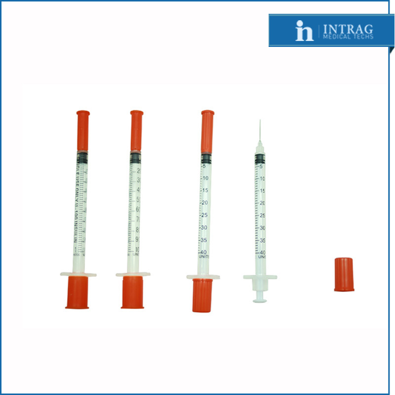 Disposable Insulin Syringe with Fixed Needle 29g