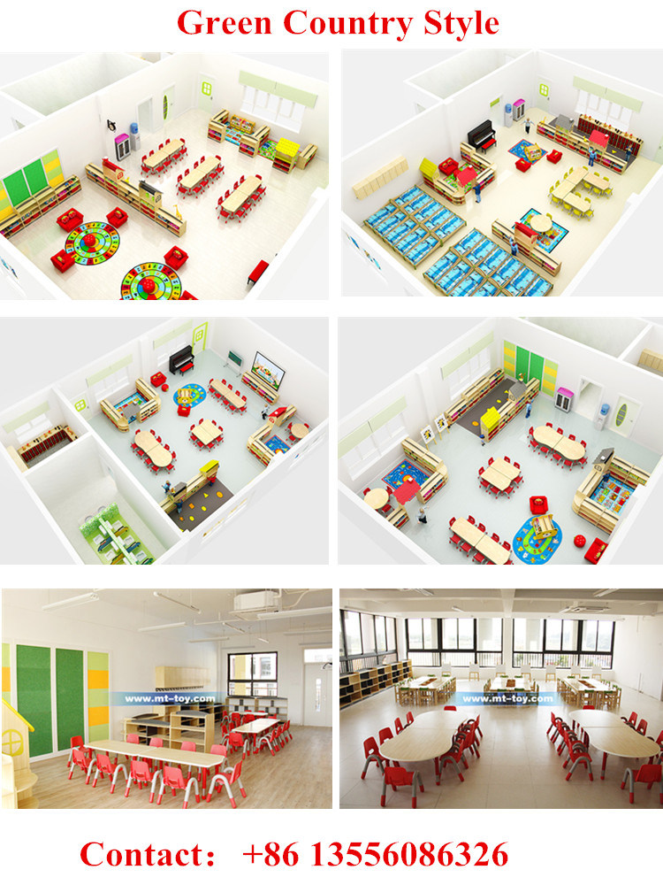 Mordren Preschool Kindergarten School Classroom Wooden Furniture for Sale