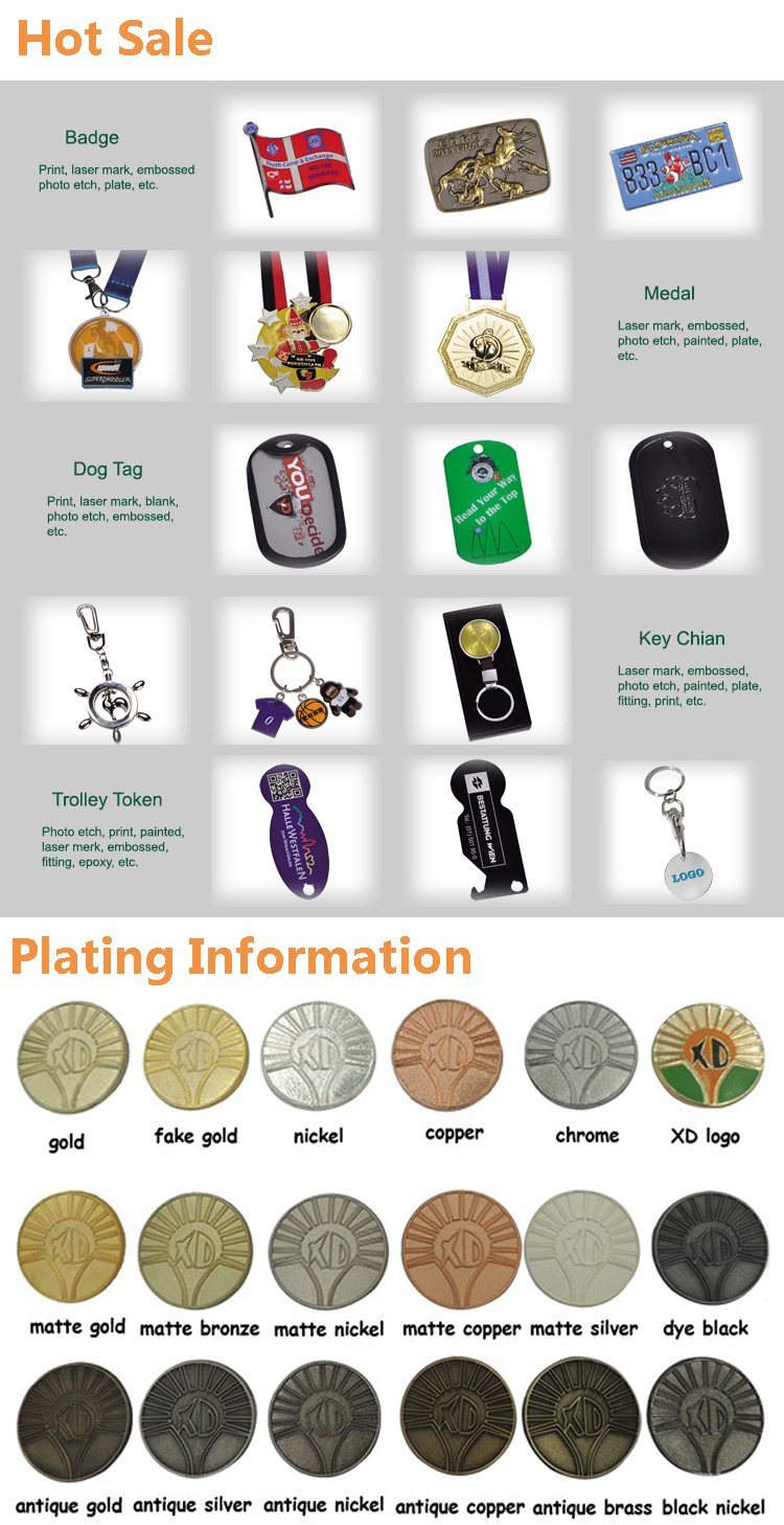 Customized Your Design Metal Zinc Alloy Key Chain