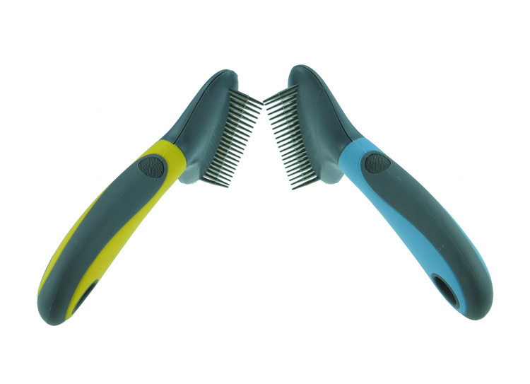 Harrowing Thick Hair Stainless Steel Pet Dematting Combs