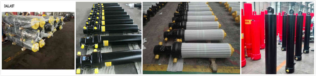 Telescopic Single Acting Hydraulic Cylinder for Semi-Tipper Dump Truck Lifting