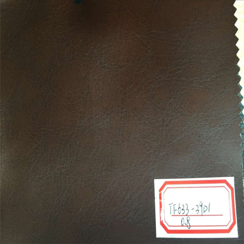 Synthetic PU Leather for Furniture Making Hx-F1701