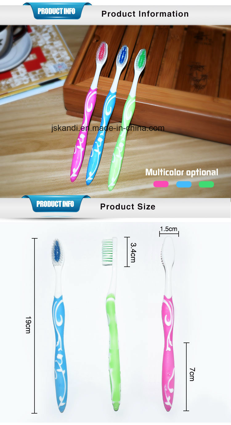 Lady Adult Plastic Toothbrush New Product 2018