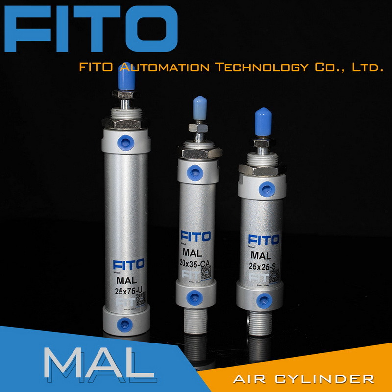 China Low Price Mal Mini/Small Pneumatic Cylinders Aluminium Air Cylinders
