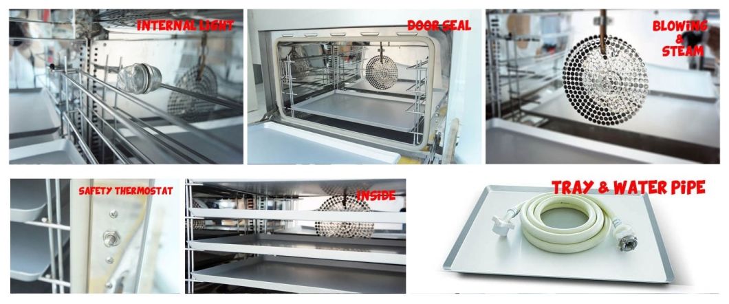 Industrial Deck Convection Oven for Bakery (HEO-6M-Y)