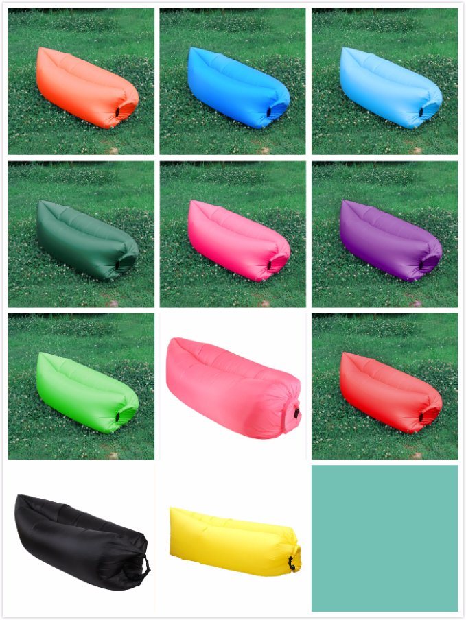 Wholesale Portable Lazy Bag Sofa with Ripstop Nylon Fabric