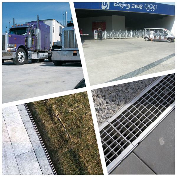 Hot Sale Plastic Storm Drain with Galvanized Grating