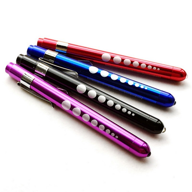 Super Mini Medical Surgical Nurse Physician Pocket Pupil Pen Light Emergency Penlight Torch Use 2AAA Flashlight Pen