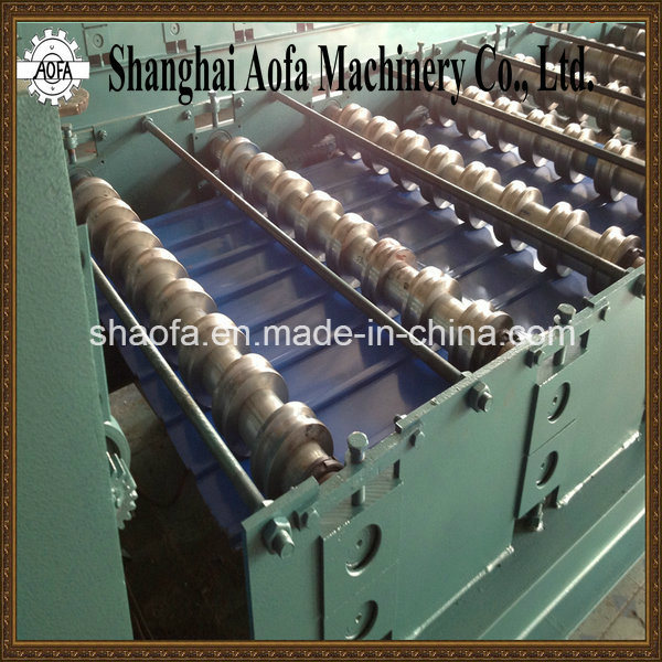 Galvanized Steel Profile Sheet Trapezodial Roof Panel Roll Forming Machine