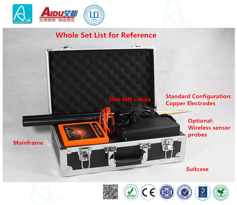 Admt-60K 60m Portable Mobile Phone 3D/2D Mapping Cavity Detector