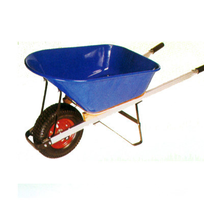 110L&7cbf High Quality Wheelbarrow with Wooden Handle (WB7808-1)