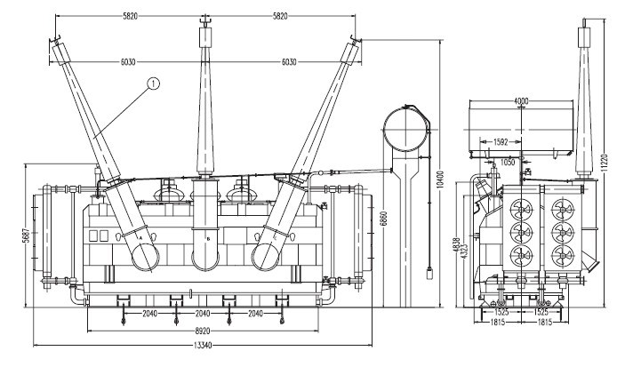 Power Transformer 400kv Transformer Distribution Power Transformer Power Supply