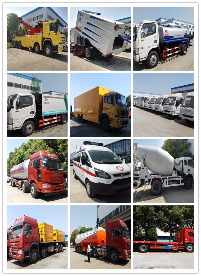 Heavy Duty Puffed and Pelleted Feed Transportation Truck, Bulk Feed Vehicle with High Quality