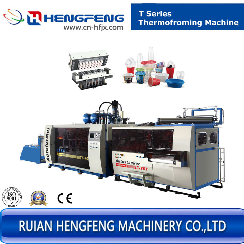 Disposable Printing Plastic Cup Thermoforming Machine