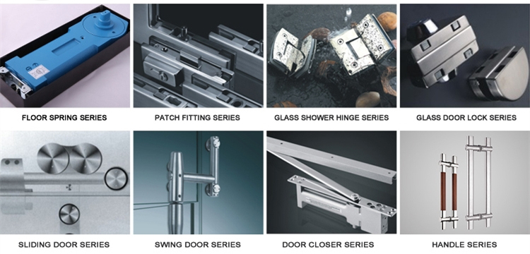 Hot Design Stainless Steel H Shape Glass Door Pull Handle