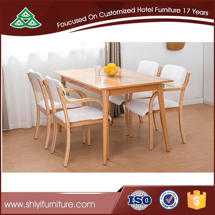 Modern Style Restaurant Dining Table and Chair for Dining Room Customized