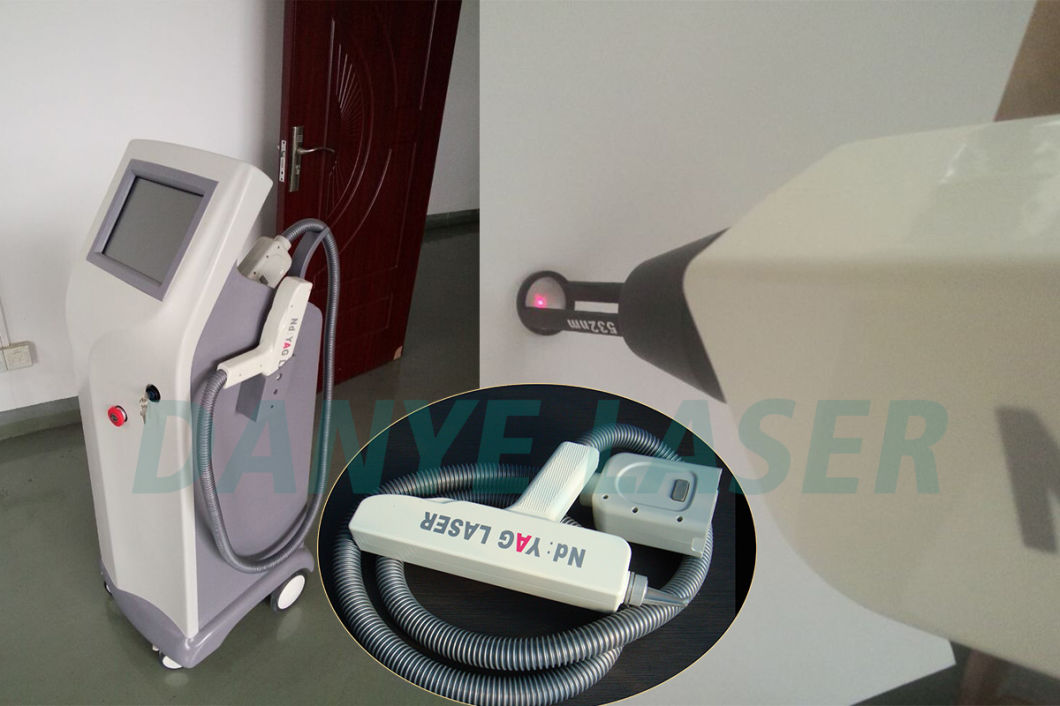 Beauty Device Q-Switch ND YAG Laser Tattoo Pigment Removal Machine