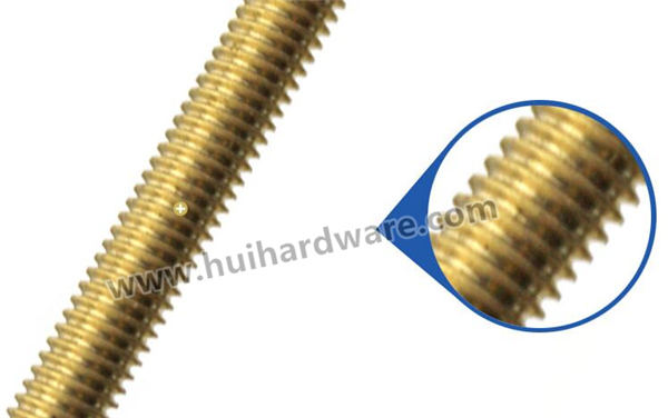 Brass Thread Rod/Thread Bar DIN975 Made in China