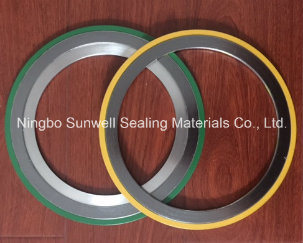 Spiral Wound Gasket with Center Ring, Gaskets, The Best Quality Sealing Surface (SUNWELL)