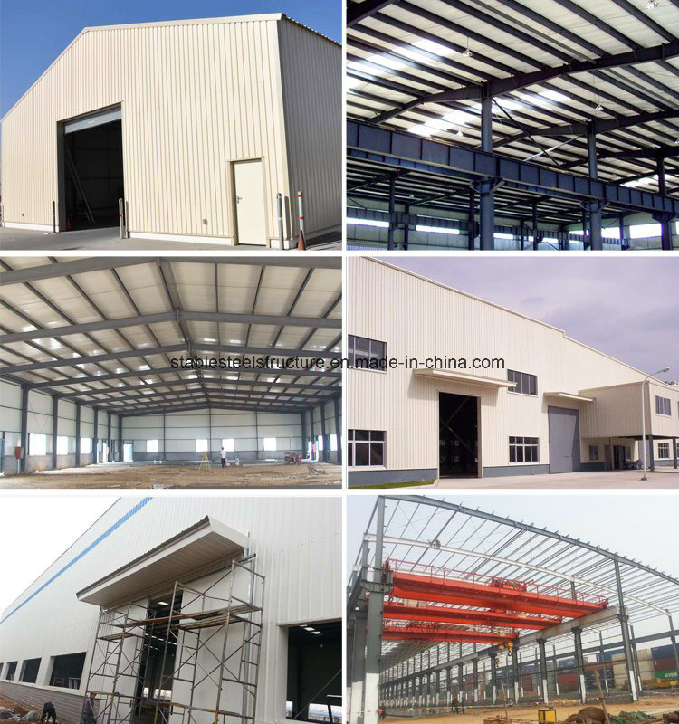 Multi-Span Steel Structure Logistic Warehouse Frame