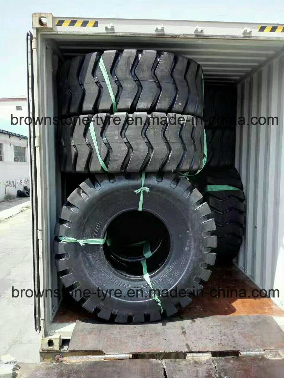 Brownstone Brand Bias and Radial off The Road Tire, OTR Tire (E3/L3, E3E, 20.5-25/20.5R25, 23.5-25/23.5R25, 26.5-25/26.5R25, 29.5-25/29.5R25)