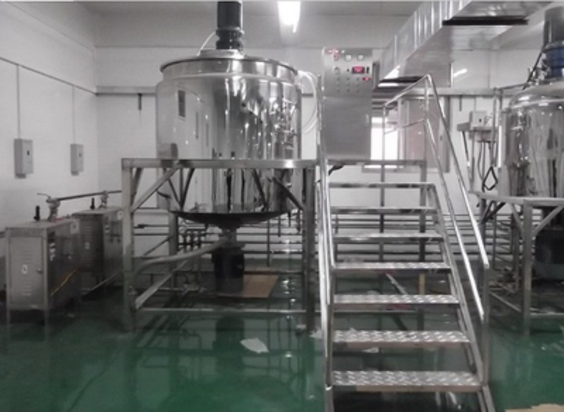 Vacuum Emulsifying Mixer for Laundry Detergent