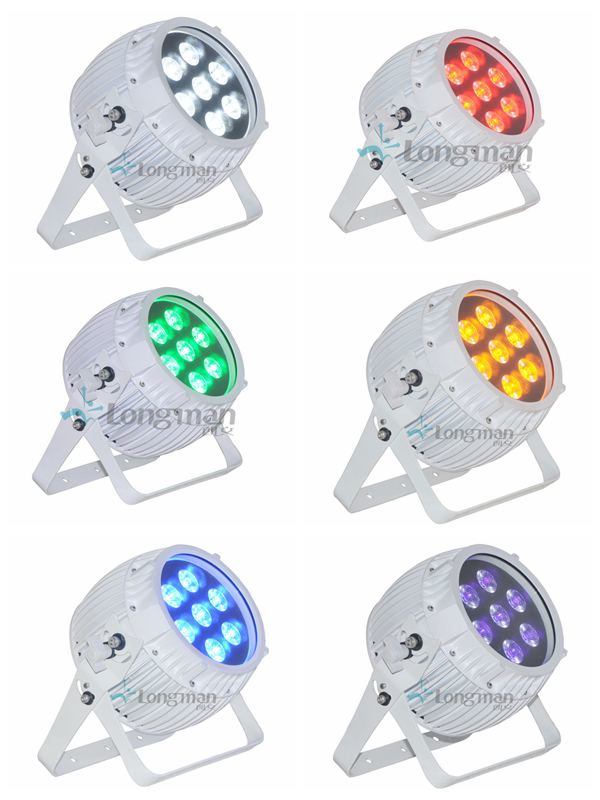 Wireless Battery Operated 7X14W Mini LED PAR Can RGBWA+UV LED