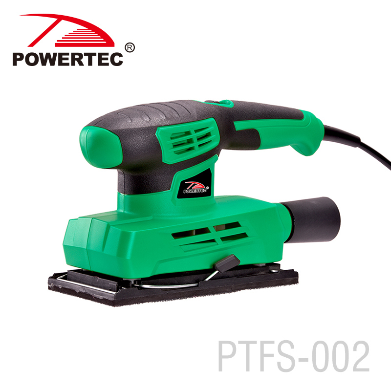 Powertec 220V 90X187mm Electric Finish Sander (PTFS-002)