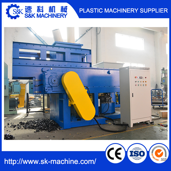 Shredder for Plastic PE PP Pipe or Tube