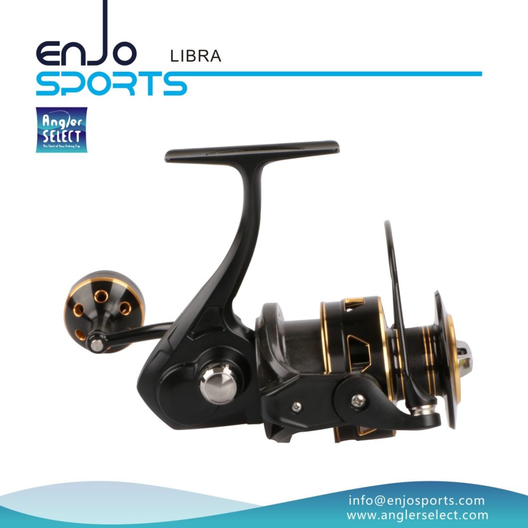 High Gear Ratio Fresh / Saltwater Spinning Reel (Libra 200)