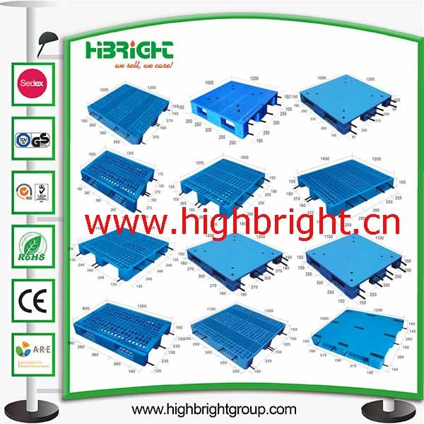 Reinforced Heavy Duty HDPE Euro Pallet with Steel Tube