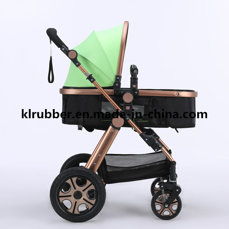 New High Landscape Baby Pram 3-in-1 Baby Stroller