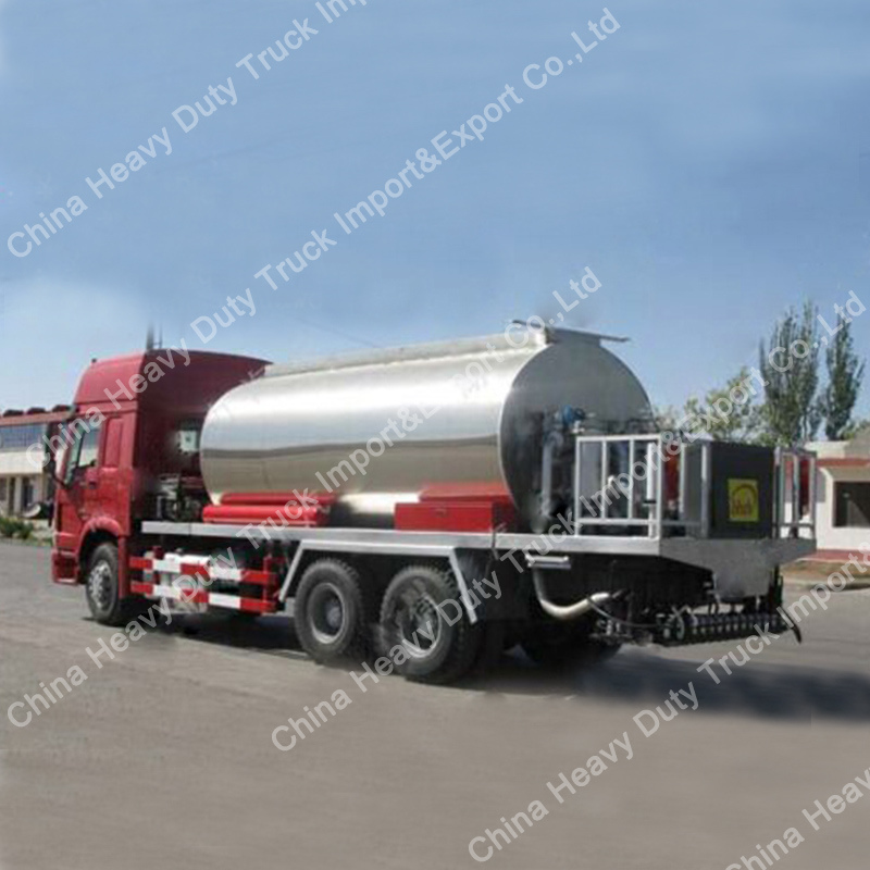 8000L Asphalt Transport Tank Truck/Liquid Heated Bitumen Tank Truck