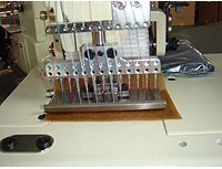 13-Needle Flat-Bed Double Chain Stitch Sewing Machine