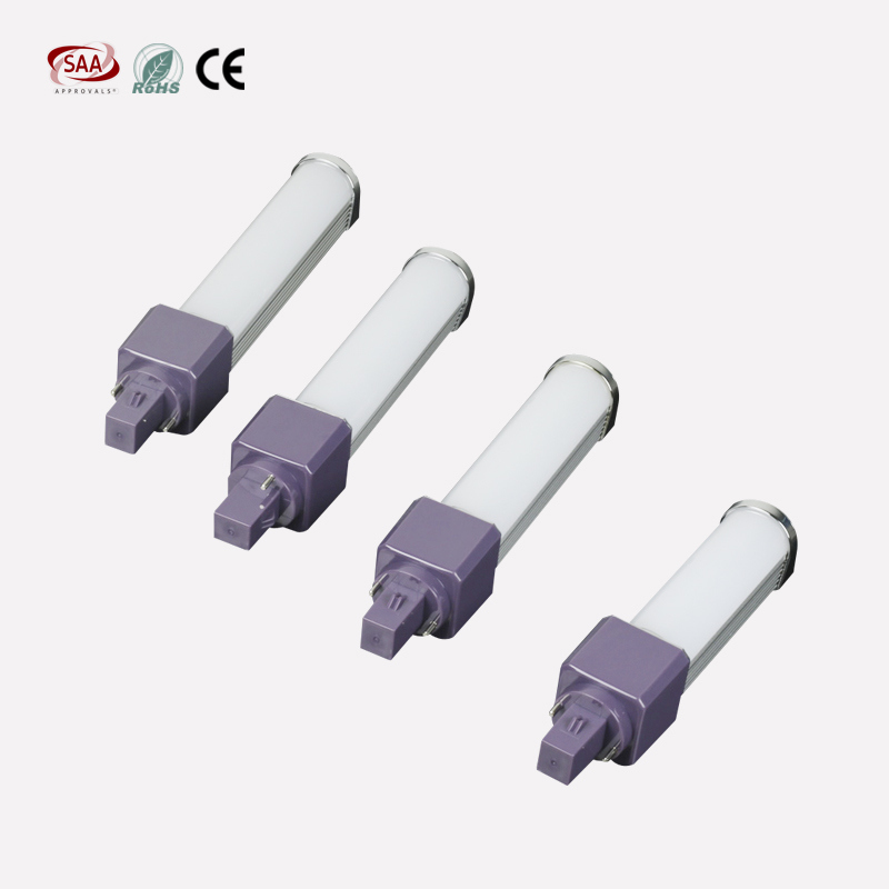 Factory Price Hot Selling Violet LED Plug Lights 8W 4000K G23 G24 E27 Connector SMD5630 Bulb